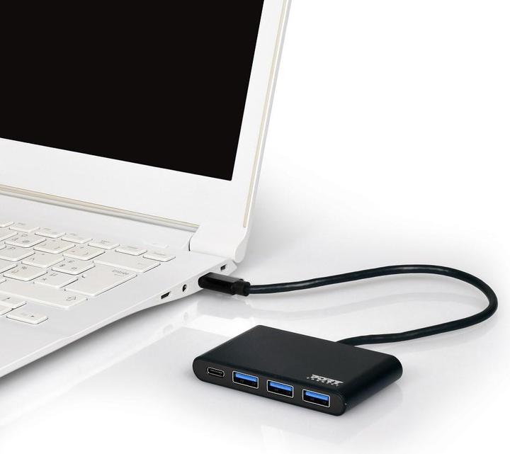 Immagine prodotto Port Designs Hub USB-C (USB-C, 3 Porti)