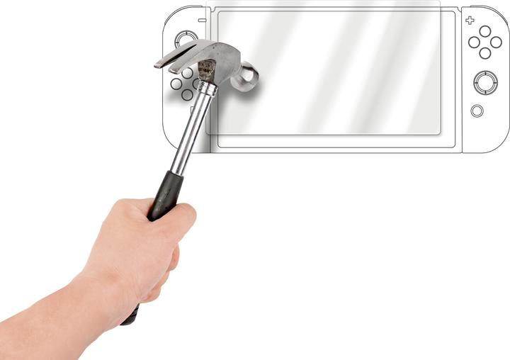 Produktbild Bigben Tempered Glass Screen Protector (Switch OLED)