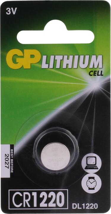 Actual product image GP Batteries Cr1220 (1 pcs., CR1220, 36 mAh)