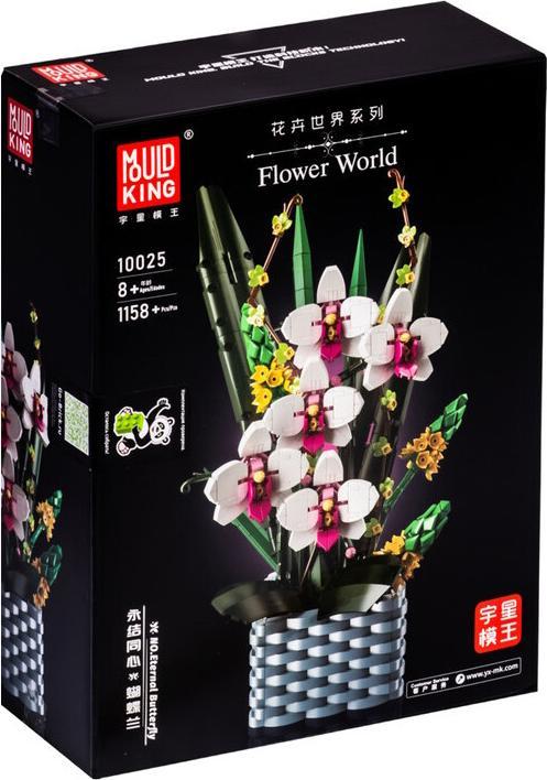 Produktbild Mould King Nachtfalterorchidee (1158 Teile)
