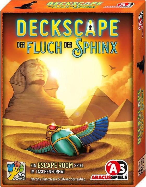 Immagine prodotto Abacus Deckscape La Maledizione della Sfinge (Tedesco)