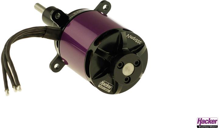 Actual product image Hacker Electric motor A50-12L Glider 355 rpm/V
