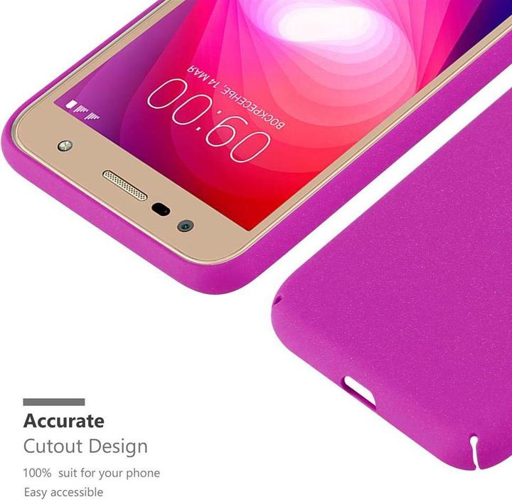 Immagine prodotto Cadorabo Copertina rigida Copertina gelata (LG X Power 2)