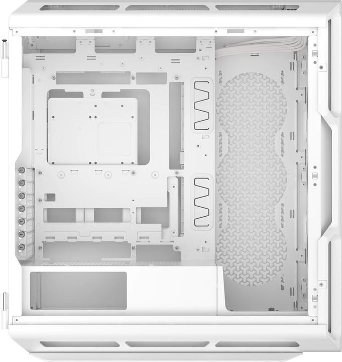 Produktbild Corsair Geh Midi 5000T (Tempered Glass) White (mATX, E-ATX, Mini-ITX, ATX)