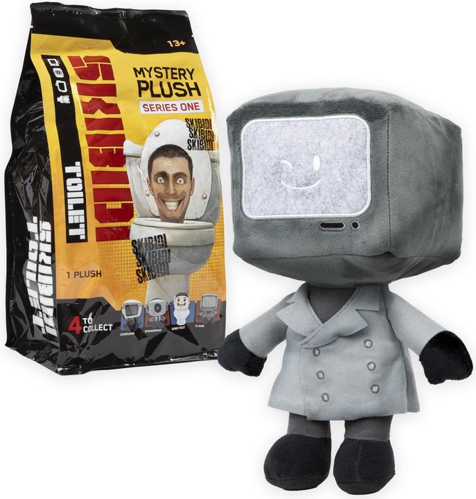 Productafbeelding Skibidi Toilet Mystery Plush - verzamelbare pluche, gloednieuwe verzamelobjecten, officieel gelicentieerd product (37.30 cm)