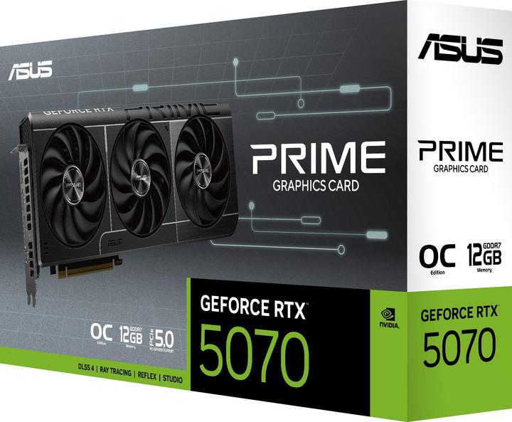 Actual product image ASUS Prime GeForce RTX 5070 OC (12 GB)