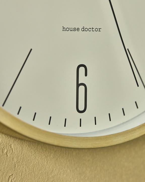 Actual product image House Doctor Wall clock, HDHour, Golden (30 cm)