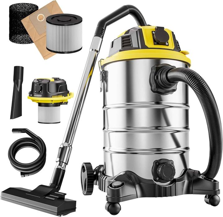 Image du produit Monzana Nass-Trockensauger mit Blasfunktion (Aspirateur eau et poussière)