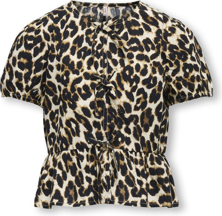 Actual product image Only Kogclara Life S/S Bow Shirt Wvn Noos (146)