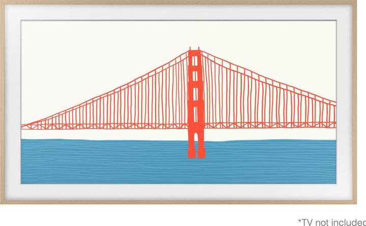 Actual product image Samsung The Frame Wechselrahmen 85" (Framing system)