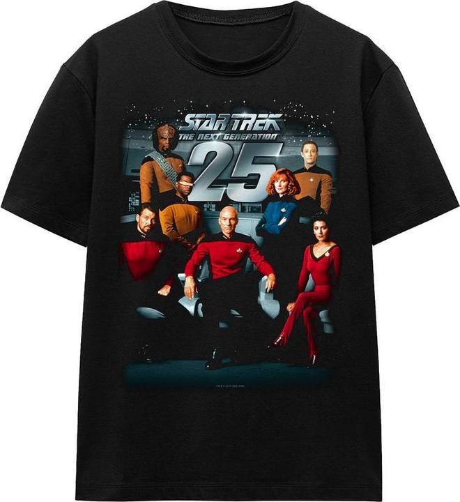 Actual product image Unisex Adult 25th Anniversary T-Shirt (L)