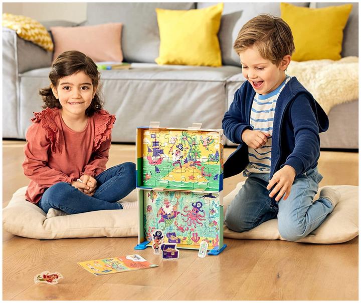 Actual product image Ravensburger Kinderpuzzle Puzzle&Play - 2x24 Teile Puzzle für Kinder ab 4 Jahre (24 pieces)