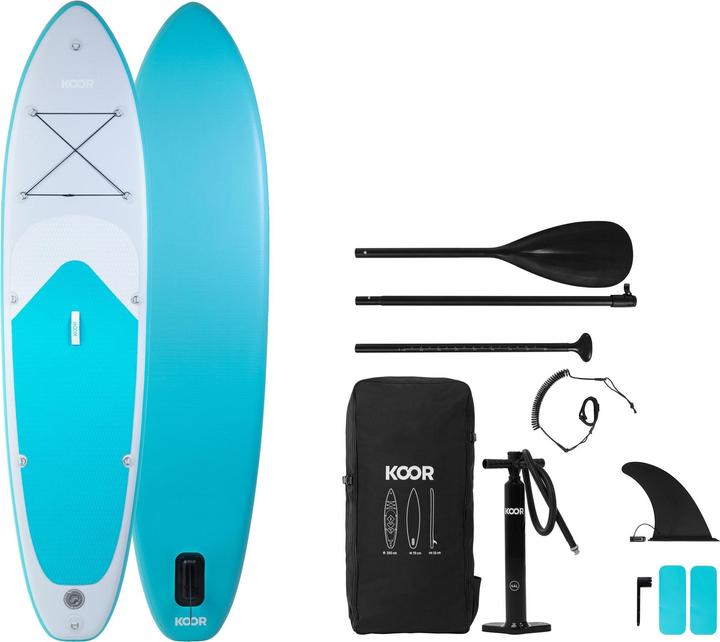 Actual product image Koor SUP Board Asuubi 10'6 (320 cm) Set Blu (10'6")