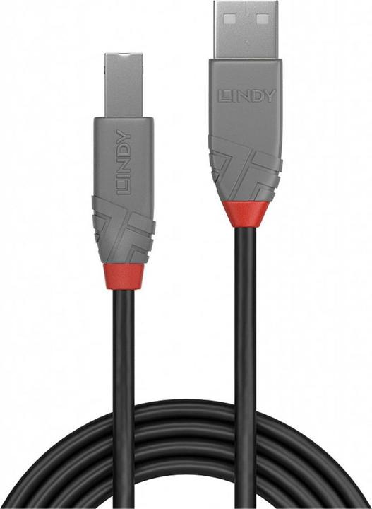 Produktbild Lindy USB A—Usb B (5 m, USB 2.0)