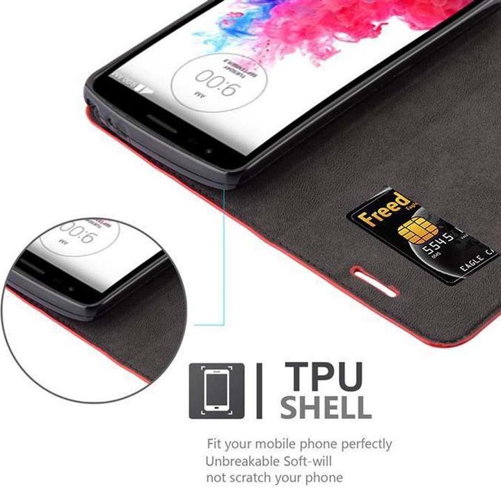 Productafbeelding Cadorabo Boek Onzichtbare Magneethoes (LG G3 Stylus)