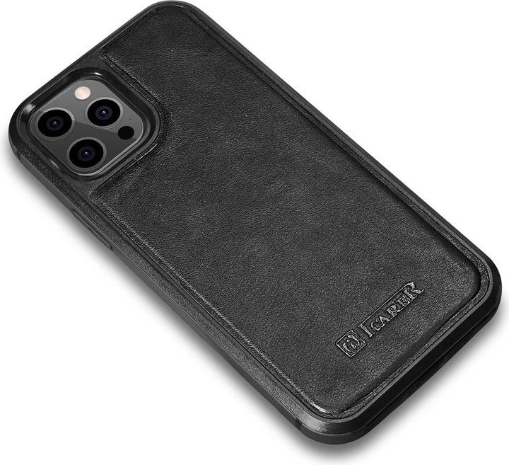 Actual product image iCarer Coque Fourre standard en cuir véritable (Apple iPhone 12 Pro Max)