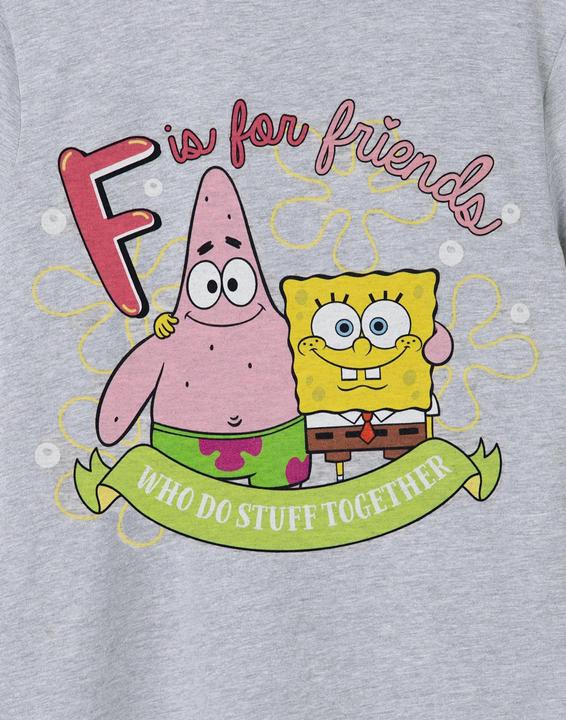 Immagine prodotto Spongebob Squarepants F Is For Friends Maglietta Ragazze (104)