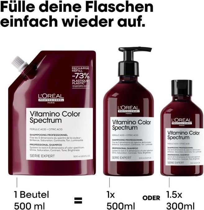 Actual product image L'Oréal Professionnel Vitamino Colour Spectrum (500 ml, Liquid shampoo)
