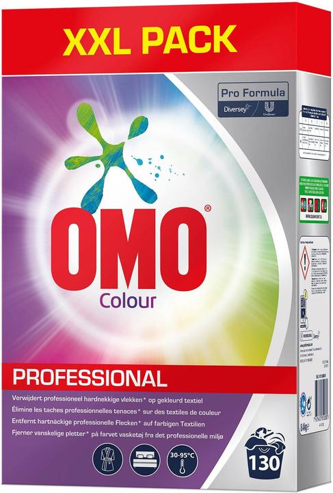 Immagine prodotto OMO Professionale (130 Cicli di lavaggio, Detersivo in polvere)