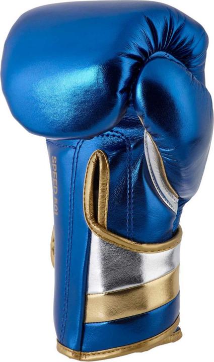 Produktbild adidas Boxhandschuhe Speed 500 blue/gold Microfibre, ADISBG501 (20 OZ)