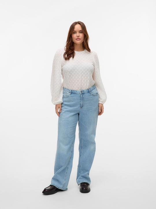 Immagine prodotto Vero Moda VMCTESSA Hohe Taille Weiter Beinschnitt Jeans Weit geschnitten (44)