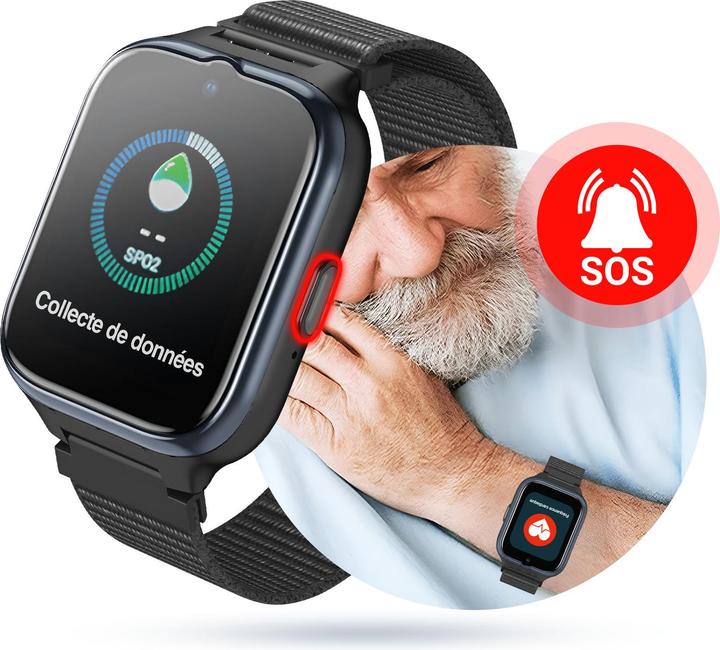 Actual product image Myphone CareWatch LTE Black