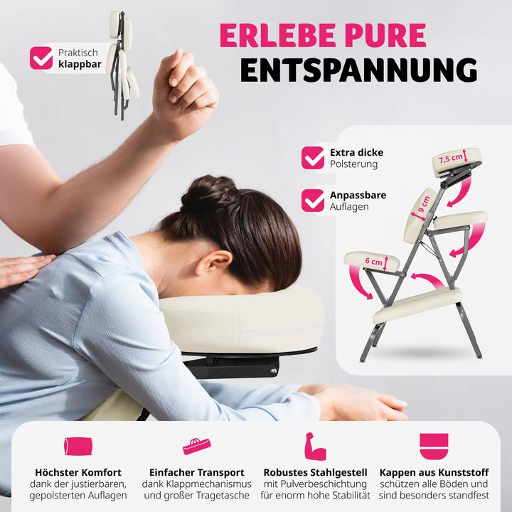 Image du produit tectake Chaise de massage