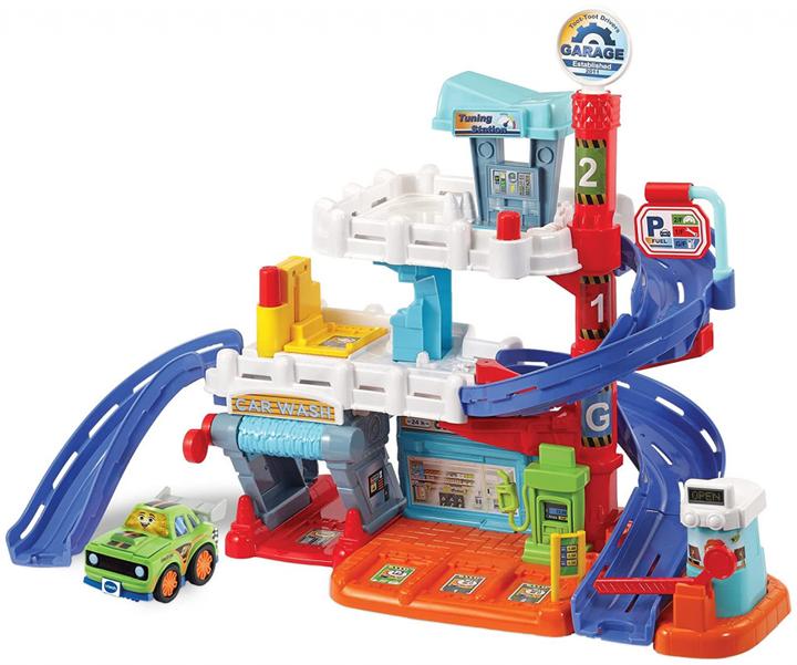 Immagine prodotto VTech 556603 Toot - Toot Drivers Mega Set con 3 veicoli (versione inglese) 18+ mesi