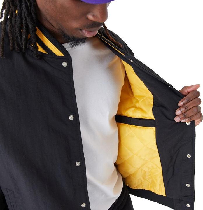 Produktbild New Era College Bomber Jacke - BACKPRINT LA Lakers - L (L)