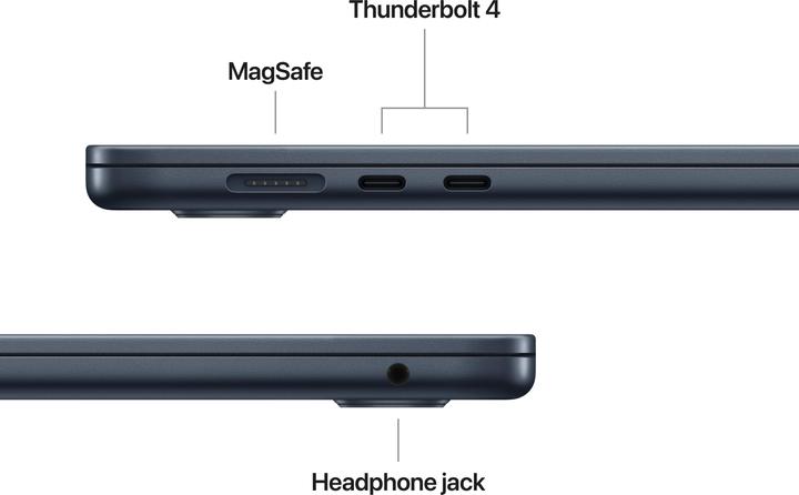Produktbild Apple MacBook Air – 2025 (15.30", M4, 32 GB, 2000 GB, DE)