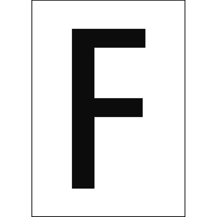 Produktbild Brady A4-Etiketten mit Zahlen und Buchstaben
