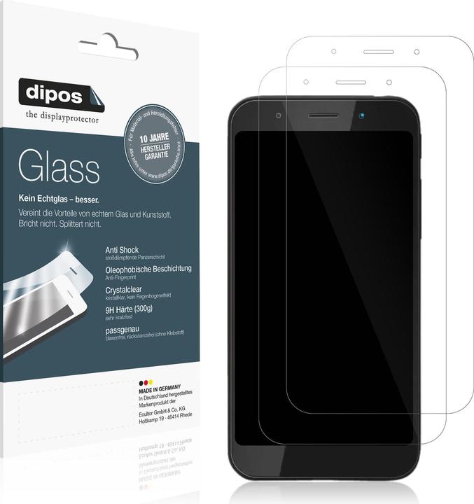Actual product image Dipos Anti-Shock Screen Protector Clear (1 Piece, Shift SHIFT5me)