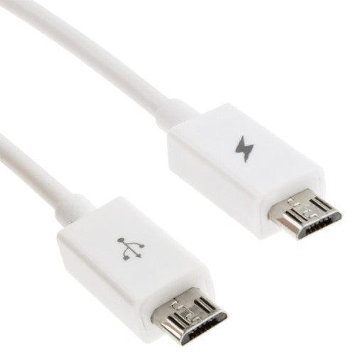 Produktbild Hermex Micro USB Android Kabel Notfall Ladekabel Energie übeträger Ladekabel 25cm - Weiss (0.20 m, USB 3.0)
