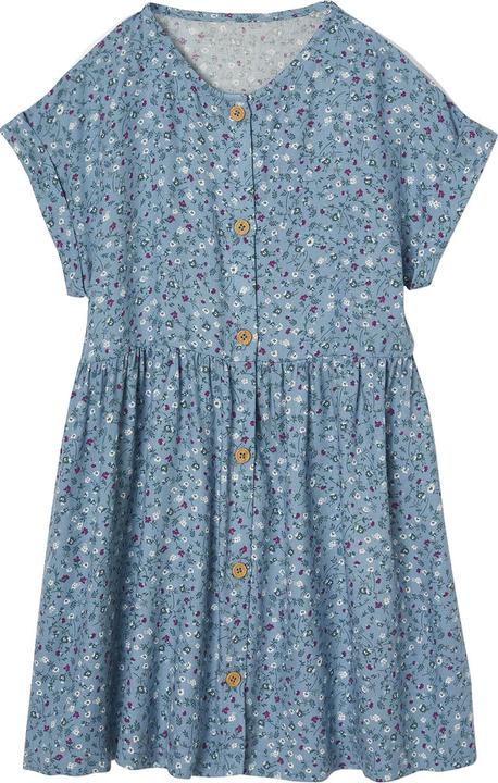 Produktbild Vertbaudet Mädchen Blumenkleid mit Knöpfen (134)