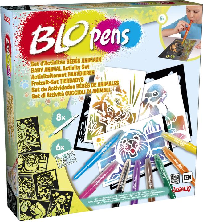 Produktbild Blopens Sprühstifte Set Tierbabys