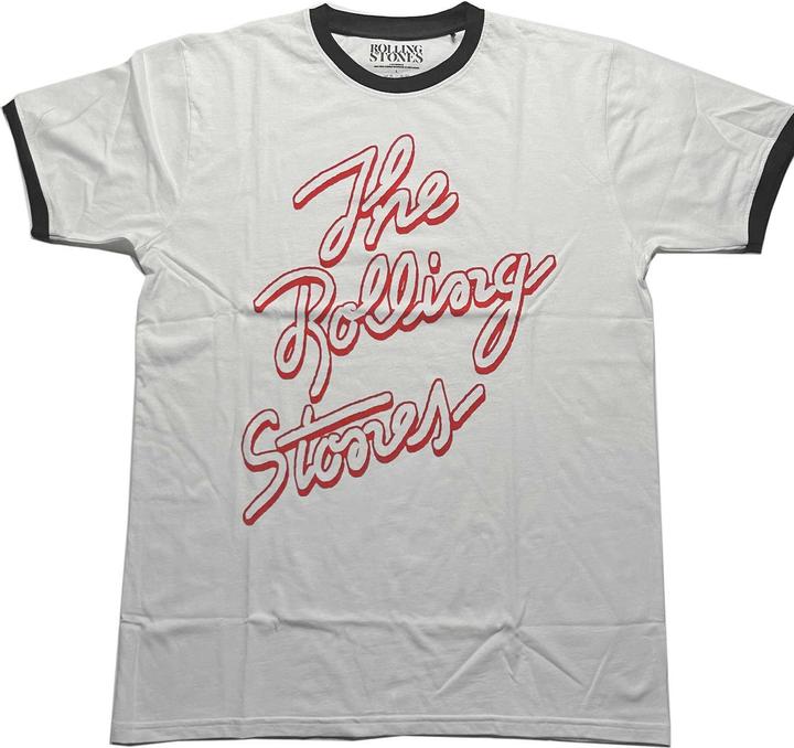 The Rolling Stones Unisex Adult Signature Logo T-Shirt (XXL)