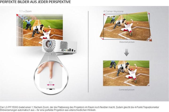 Immagine prodotto LG Pf1500g (Full HD, 1400 lm, 1.4:1)