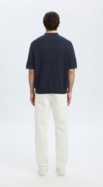 Actual product image Selected Homme Textured Polohemd aus Strick (L)