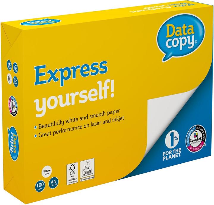 Data Copy Carta multifunzione Datacopy, 500 fogli (100 g/m², 500 x, A4)
