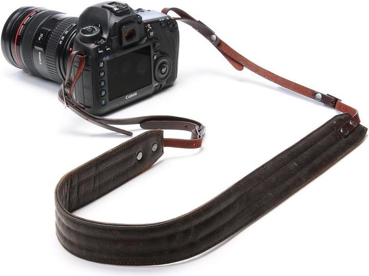 Actual product image ONA Leather Presidio Dark Truffle (Shoulder strap)