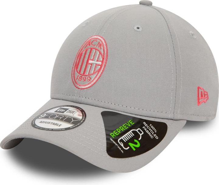 Image du produit New Era 9Forty Strapback Cap - Repreve Ac Milan Gris