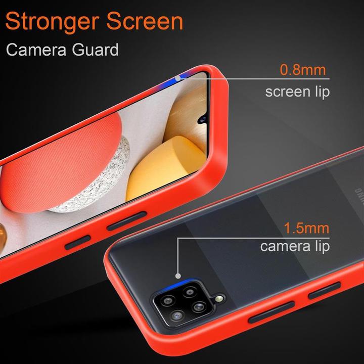 Productafbeelding Cadorabo Hybride matte hoes (Samsung Galaxy M42 5G, Samsung Galaxy A42 5G)