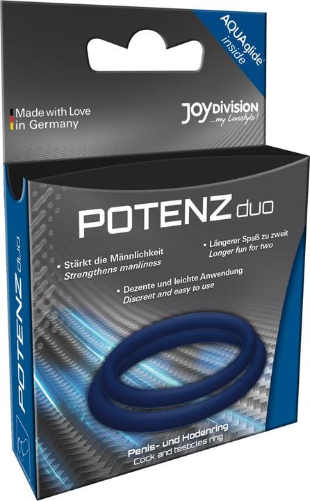 Produktbild Joydivision Potenz-Duo Penisringe (3 cm)