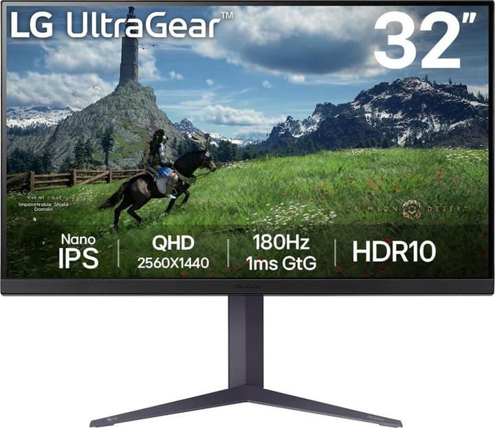 Image du produit LG UltraGear 32GS85QX-B (2560 x 1440 pixels, 32")