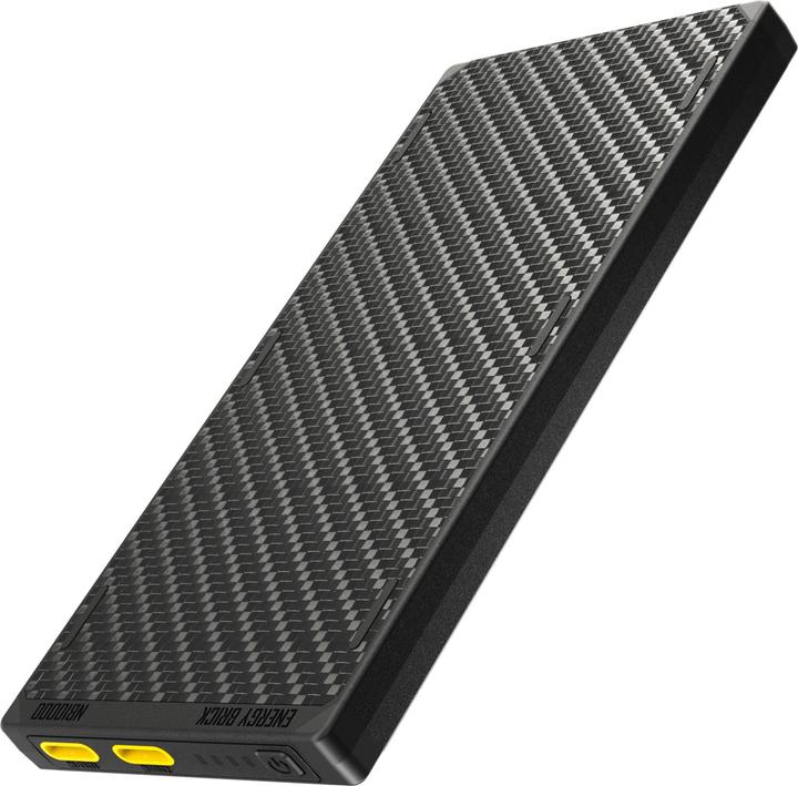 Actual product image Nitecore NB10000 Carbon Fibre Energy Brick Power Bank GEN 3 (10000 mAh, 22.50 W, 38.50 Wh)