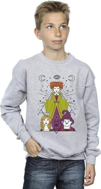 Actual product image Disney Boys Hocus Pocus Candle Sweatshirt (116)