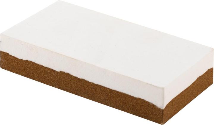 Actual product image Friedrich Müller Grinding stone L200xW50xH20mm Super Arkansas 180 / 500 white / brown