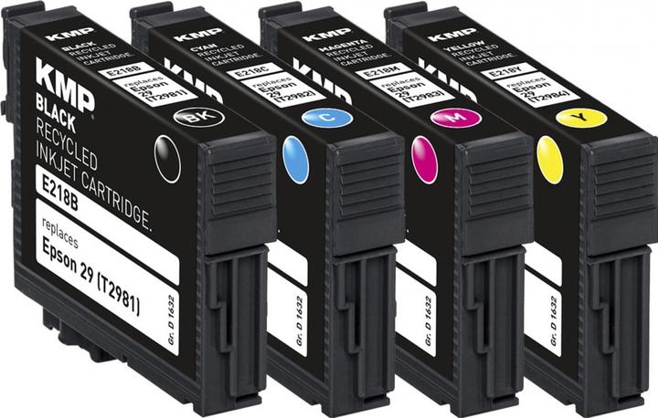 Produktbild KMP E218V Multipack BK/C/M/Y kompatibel mit Epson T 2986 (M, BK, C, Y)