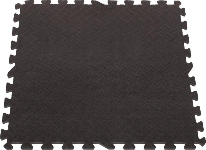 Produktbild Kik Schaumstoff-Puzzlematte für Kinder schwarz 60x60 4St (60 x 60 x 0.5 cm)