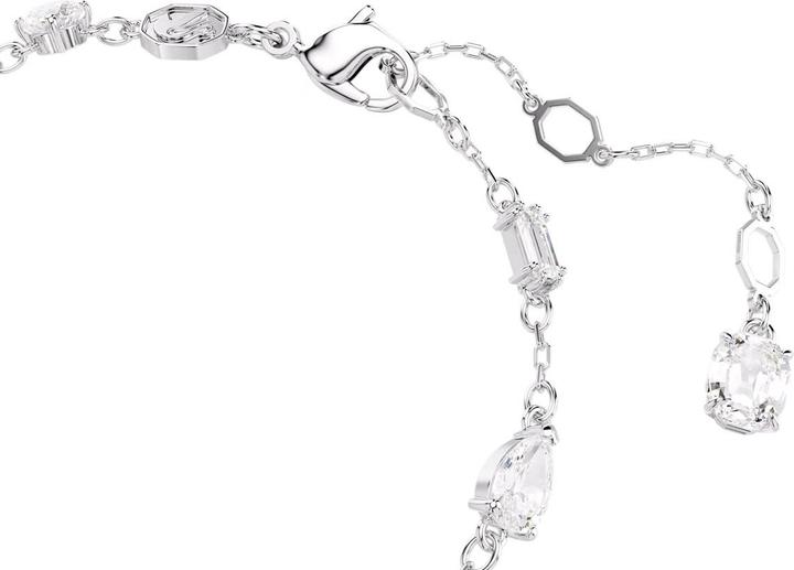 Actual product image Swarovski Idyllia bracelet various cuts snowflake white (19.50 cm, Swarovski Metal)